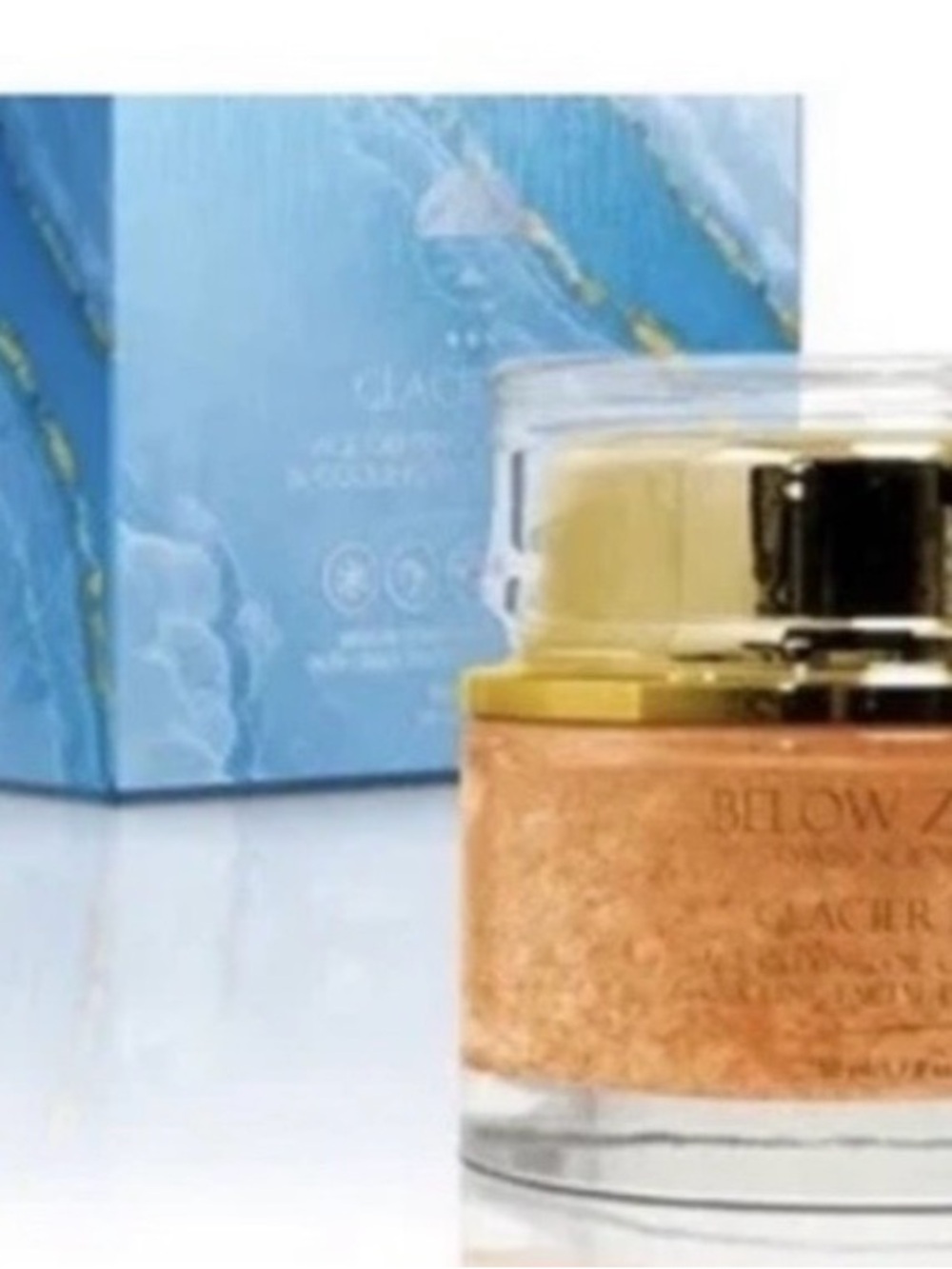 Below Zero Glacier Ice Age Defying Oil Facial Peeling Gel